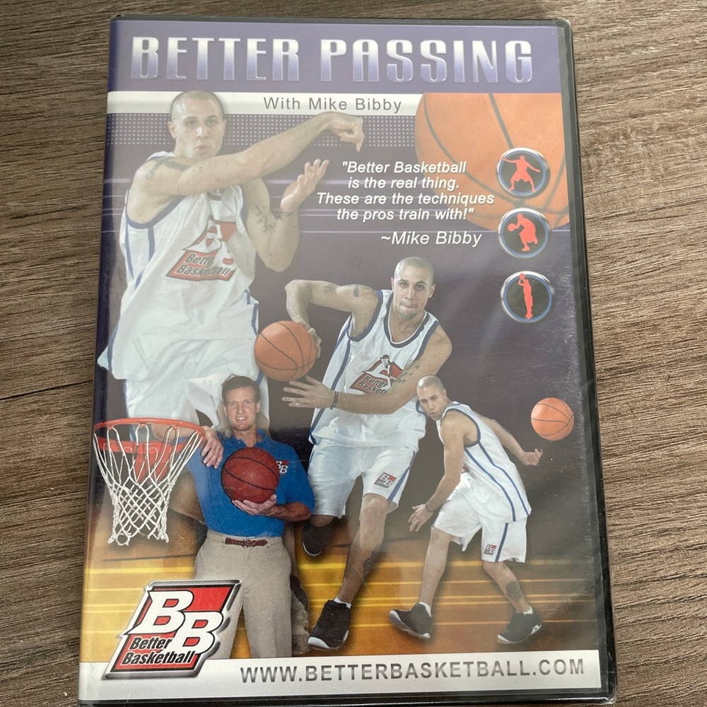 Better Basketball: Better Passing with Mike Bibby (DVD, 2003) Brand New